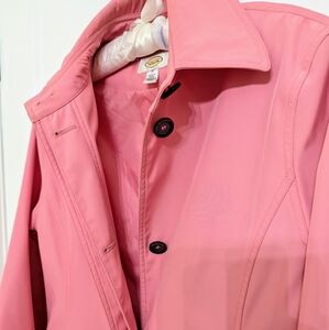 Talbot's Pink 🩷 Raincoat Size 10